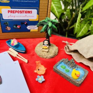 Preposition play miniatures
