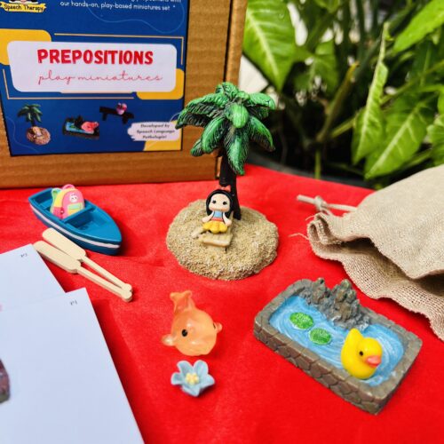 Preposition play miniatures