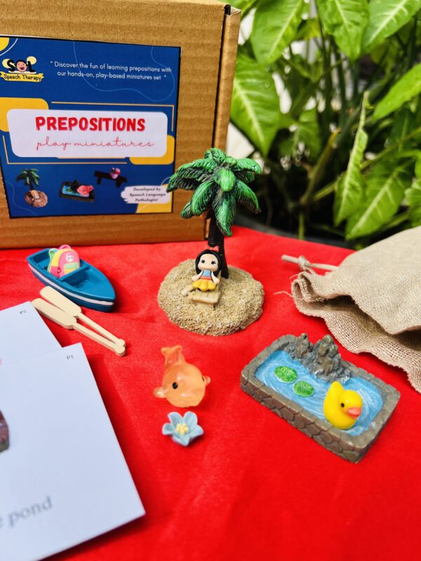 Preposition miniatures Preposition play miniatures