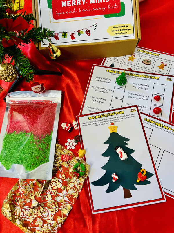 Merry minis sensory kit Merry Minis Christmas Kit
